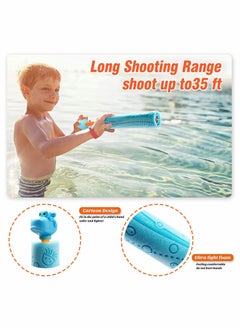 Y&D Water Squirter for Kids 4 Pack 35ft Range Shooter Summer Swimming Pool Beach Outdoor Shooter Toys Kids Boys Girls Adults  - Image 5
