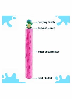 Y&D Water Squirter for Kids 4 Pack 35ft Range Shooter Summer Swimming Pool Beach Outdoor Shooter Toys Kids Boys Girls Adults  - Image 3