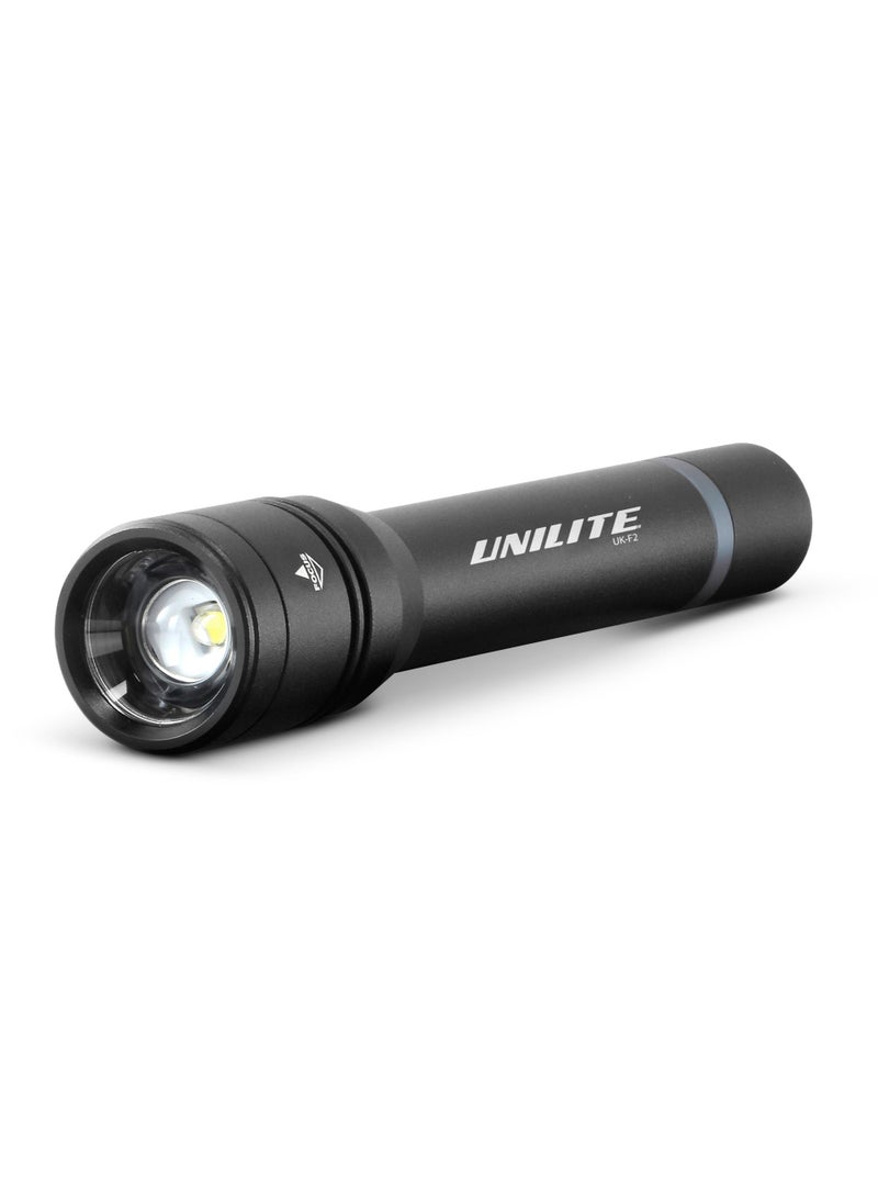 Unilite Uk F2 375 Lumen 2Xaaa Cree Focus Flashlight - Image 3