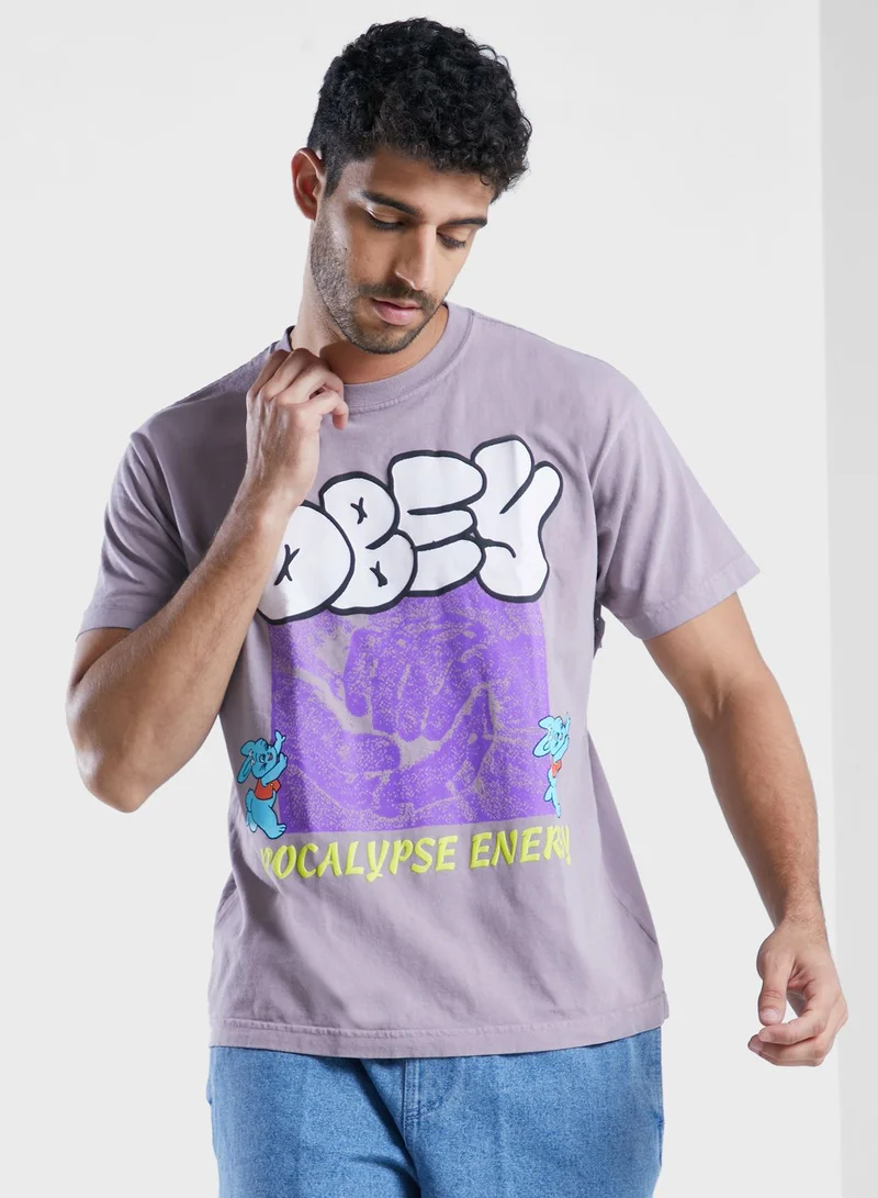 OBEY Apocalypse Energy T-Shirt