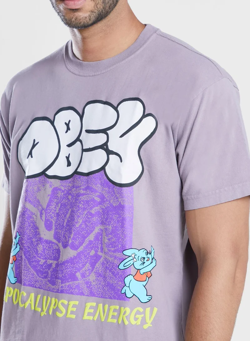 OBEY Apocalypse Energy T-Shirt