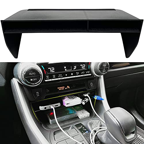 JOJOMARK ملحقات JOJOMARK متوافقة مع تويوتا RAV4 منظم وحدة التحكم المركزية يناسب RAV4 2019 2020 2021 2022 2023 2024 2025 RAV4 Prime 2021-2025 - Image 1