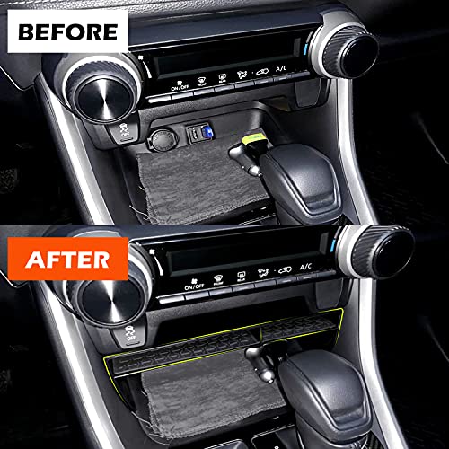 JOJOMARK ملحقات JOJOMARK متوافقة مع تويوتا RAV4 منظم وحدة التحكم المركزية يناسب RAV4 2019 2020 2021 2022 2023 2024 2025 RAV4 Prime 2021-2025 - Image 2