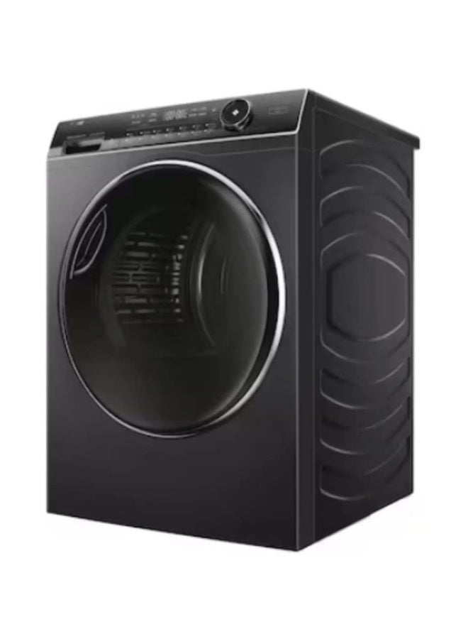 هاير مجفف هاير تحميل أمامي 10 كجم، محرك BLDC، فولاذ مقاوم للصدأ، فضي، HD100-A5979S8U1 - Image 3