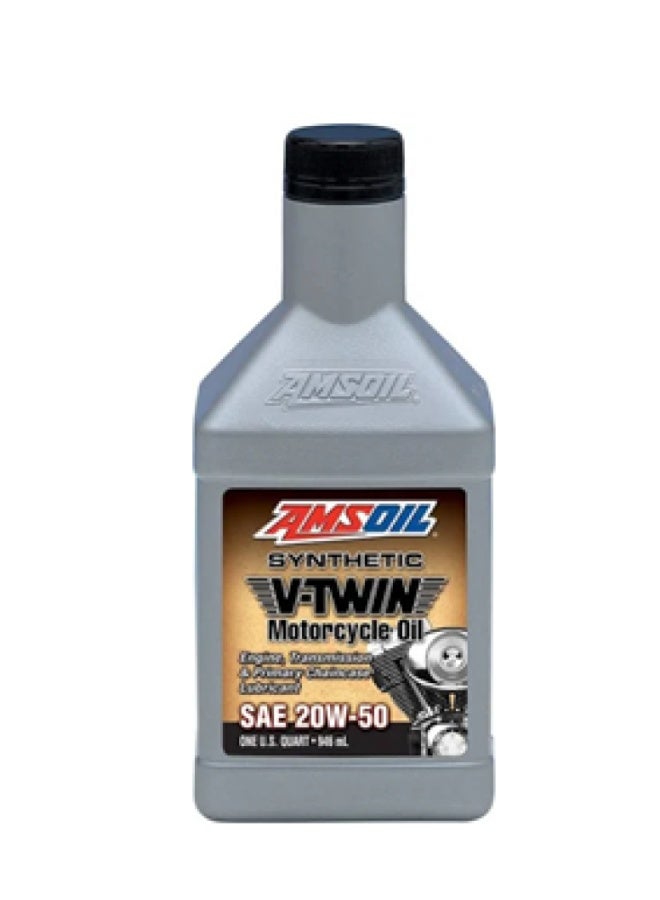 Amsoil V-Twin 20W50 Fully Synthetic Motorcycle Oil