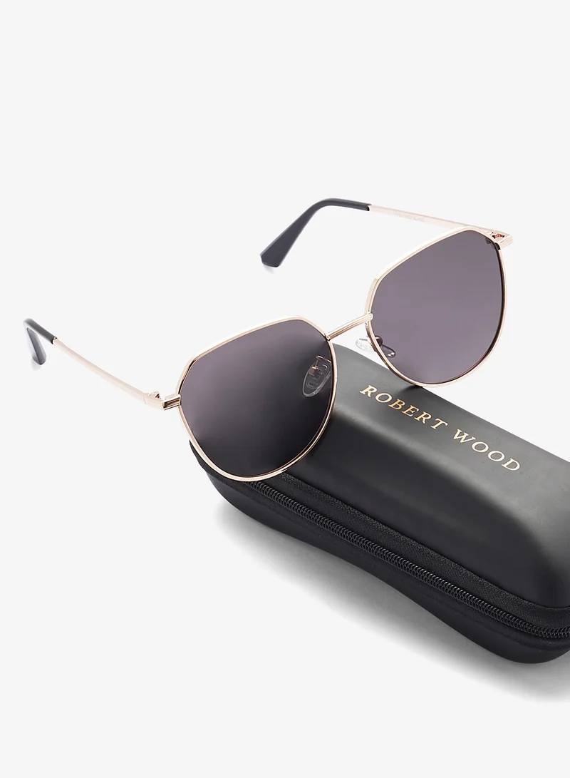 Robert Wood Polarized Lens Round Sunglasses