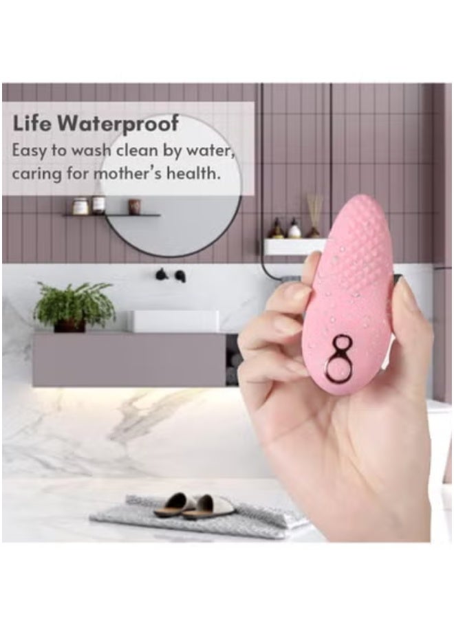 Warming Lactation Massager 2-in-1, Soft Breast Massager for Breastfeeding, Heat + Vibration Adjustable for Clogged Ducts, Improve Milk Flow, Engorgement - Image 1