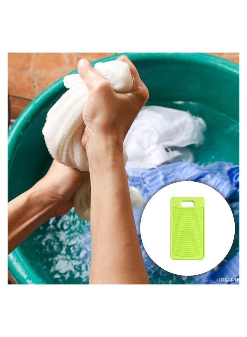 Y&D 2 Piece Plastic Mini Washboard Children'S Shirt Cleaning Household WashboardWith You When Traveling Or Camping - Image 2
