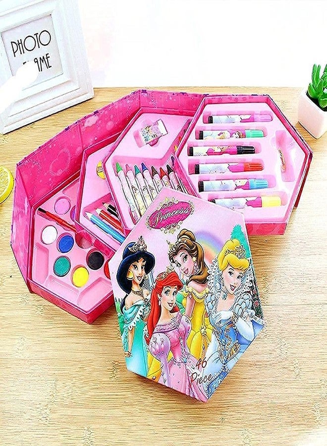 YOPRAM Children Deluxe Drawing and Painting Art Set Crayon Color Set (Pack of 46) for Kids Case Art & Craft Supplies, Great Return Gift (46) - Image 5