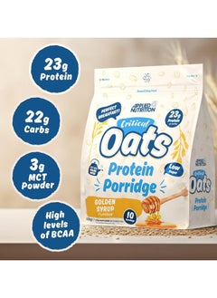 Applied Nutrition Critical Oats - Golden Syrup - (600g)  - Image 3
