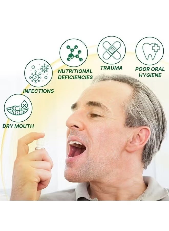EELHOE Tongue Repair Spray,Mouth Repair Spray Repairs White Tongue Coating, Tongue Care Spray, Portable Mouth Spray, Mouthwash Spray, Freshens Breath, Eliminates Bad Breath 30ml - Image 5