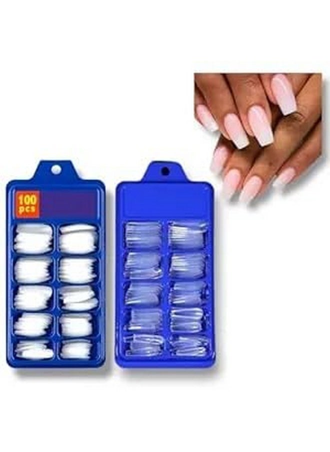 SKINPLUS SKINPLUS Nail Art Kit - 48 Pcs Glass Bottles Glitter Stones,3 pcs Nail Art Liner Brushes, UV Nail Gloves (Black),100 Nails with Glue.  - Image 2