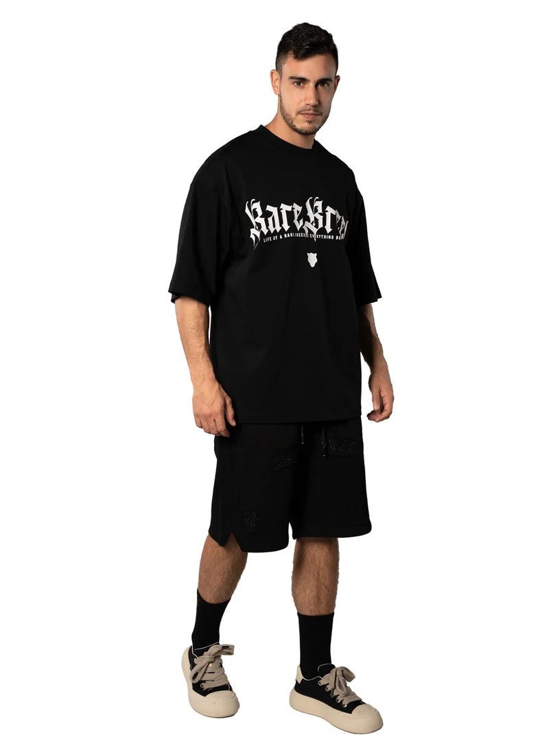 تنجيم سكواد تانجيم سكواد - مجموعة سلالة نادرة بلس سايز أسود - Image 3