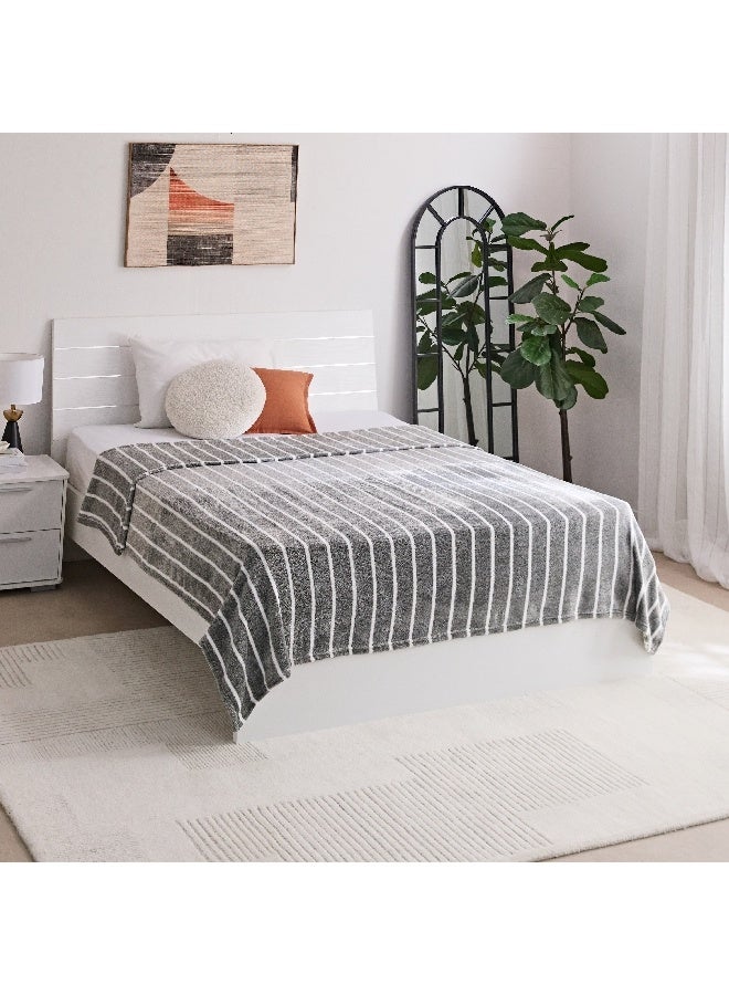 Home Box Linoa YD Stripe Twin Blanket 150 x 200 cm - Image 3