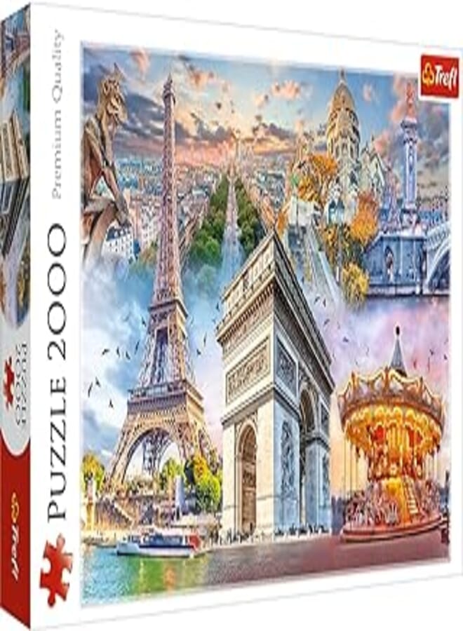 Trefl Puzzles - "2000" - Weekend in Paris 27125