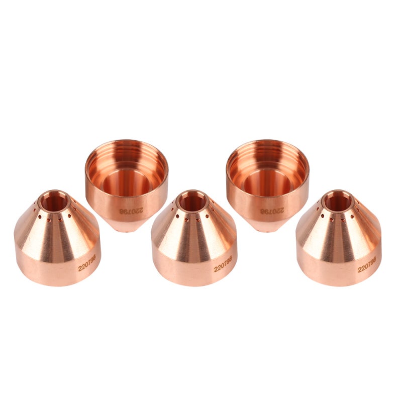 Plasma Shield Cap: Tellurium Copper Precision Machined - High Temperature Resistant Replacement Shield Cap for Thermal Dynamics MAX105 Cutting Torch Consumables - Image 5