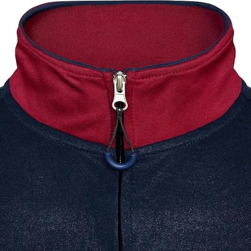 Icon Sports Officially Licensed FC Barcelona, Adult Barça Blue Soccer Track Jacket, Medium - Image 4