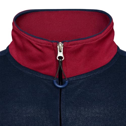 Icon Sports Officially Licensed FC Barcelona, Adult Barça Blue Soccer Track Jacket, Medium - Image 5