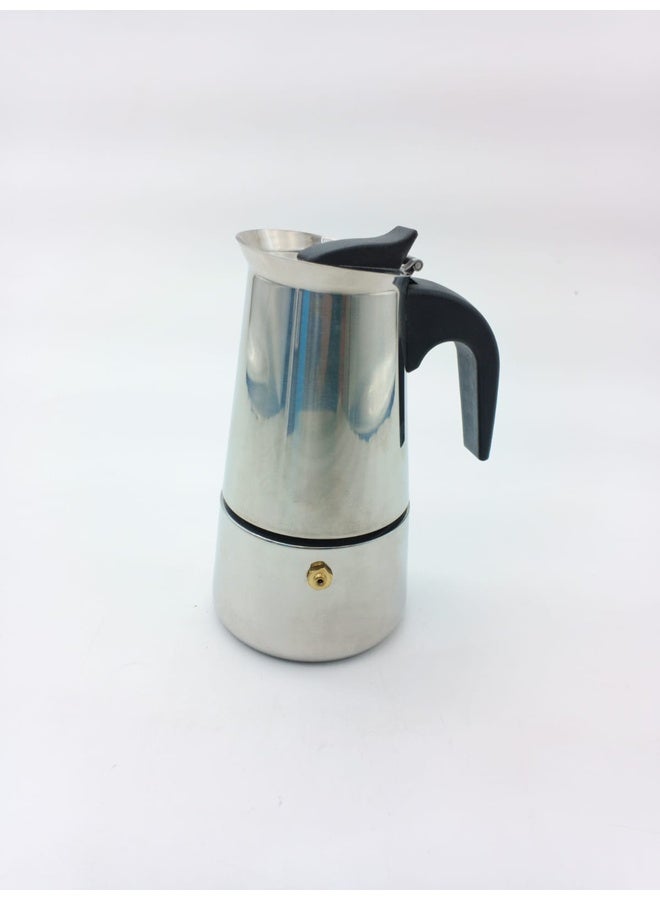 Genaric 4-Cup Stainless Steel Espresso Maker - Authentic Italian Espresso at Home - Image 2