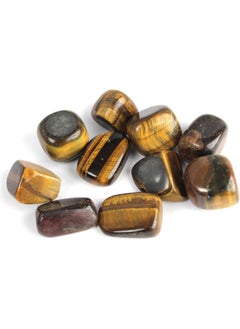 Jet International Jet Tiger Eye Tumbled Stone Attractive Genuine Healing Protection Massage Chakra Balancing 100 grams Approx. 0.75" to 1"inch Each Piece 