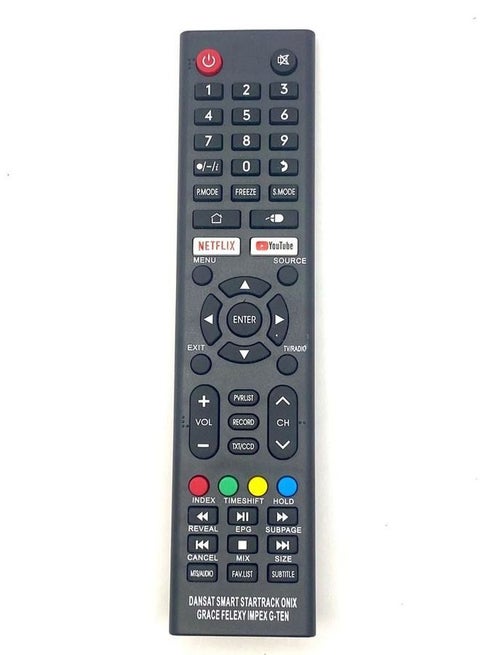 Remote Control For Dansat Smart Startrack Onix Grace Felexy Impex G-Ten LCD LED