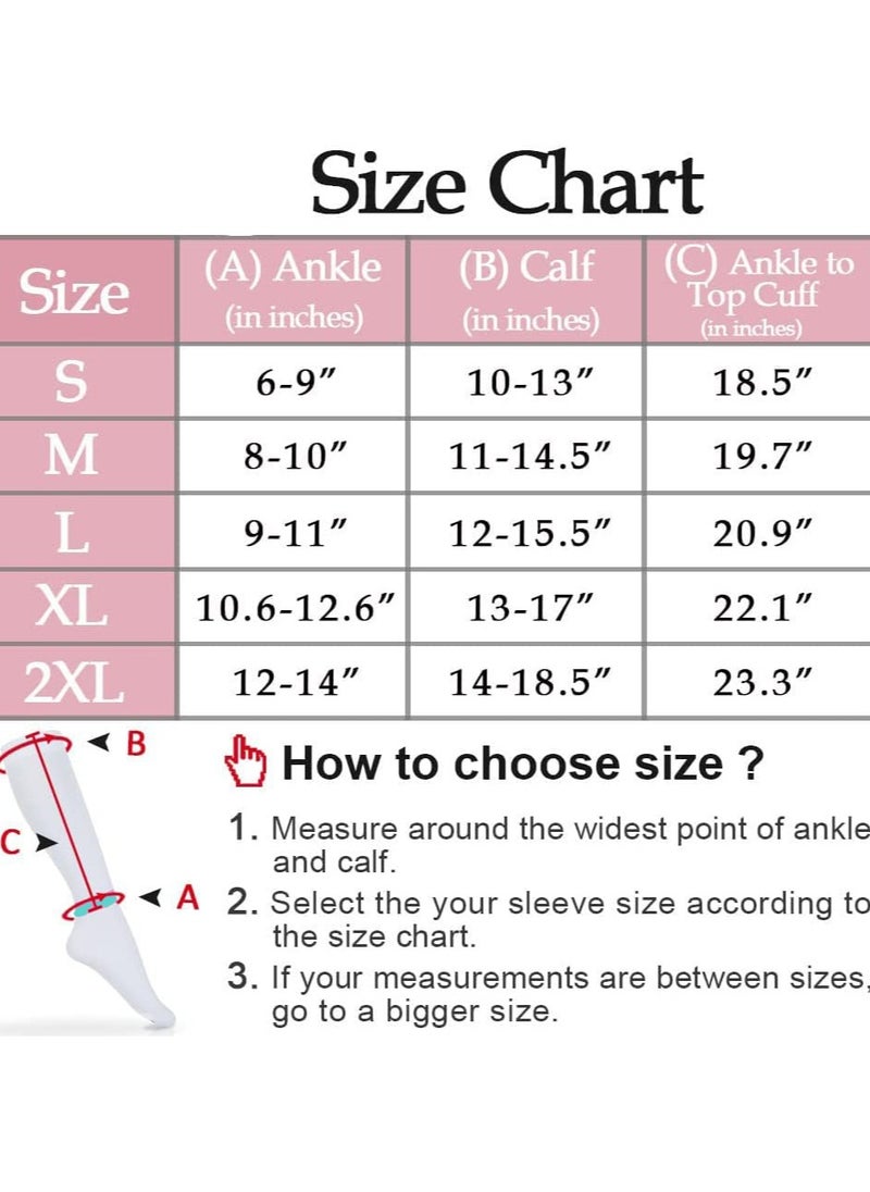 SYOSI - Anti Embolism Stockings Thigh High Knee High for Women, 15-20 mmHg Compression TED Hose Socks with Inspect Hole for the Recovery of Venous Thrombosis and Edema Green - Image 1