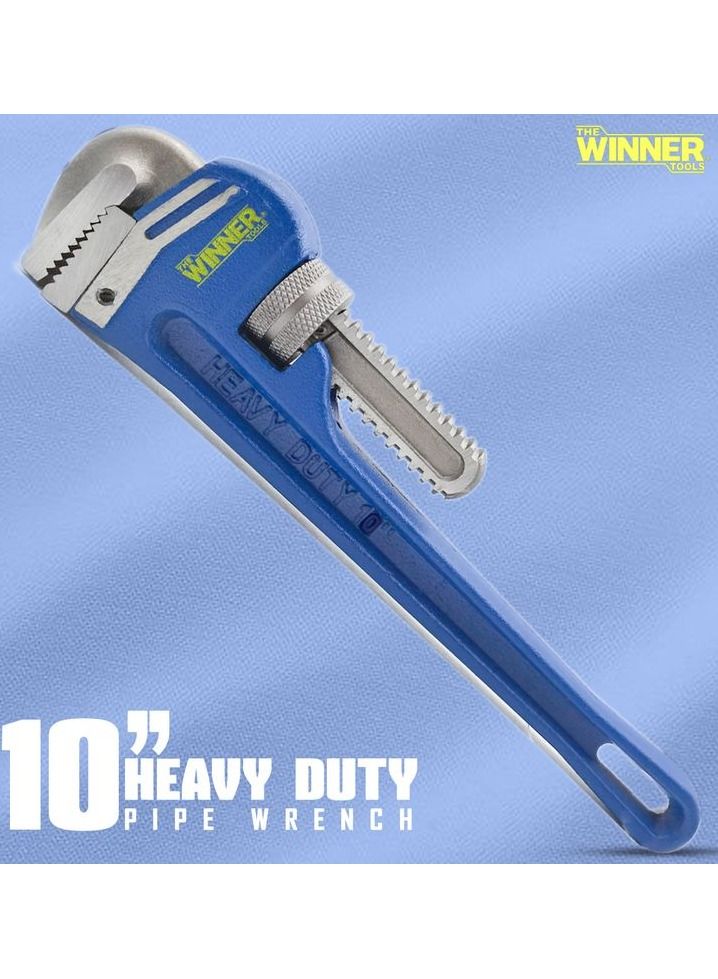 وينر مفتاح ربط الأنابيب من WINNER 10 "250mm أحادي الجانب قطرة مطروقة مفتاح ربط - Image 1