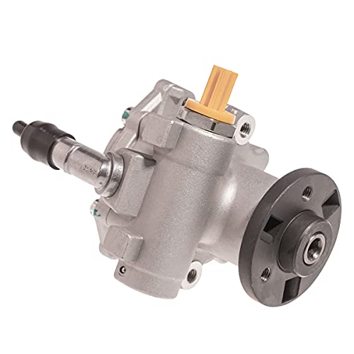 AUQDD 21-147 Power Steering Pump (w/o Active Stg;3.0L L6) Compatible With 2008-2013 BMW 128i 328i xDrive /2006 325i 325xi 330i 330xi /07-08 328xi (Power Assist Pump Replace 96-147 32414035682) - Image 2