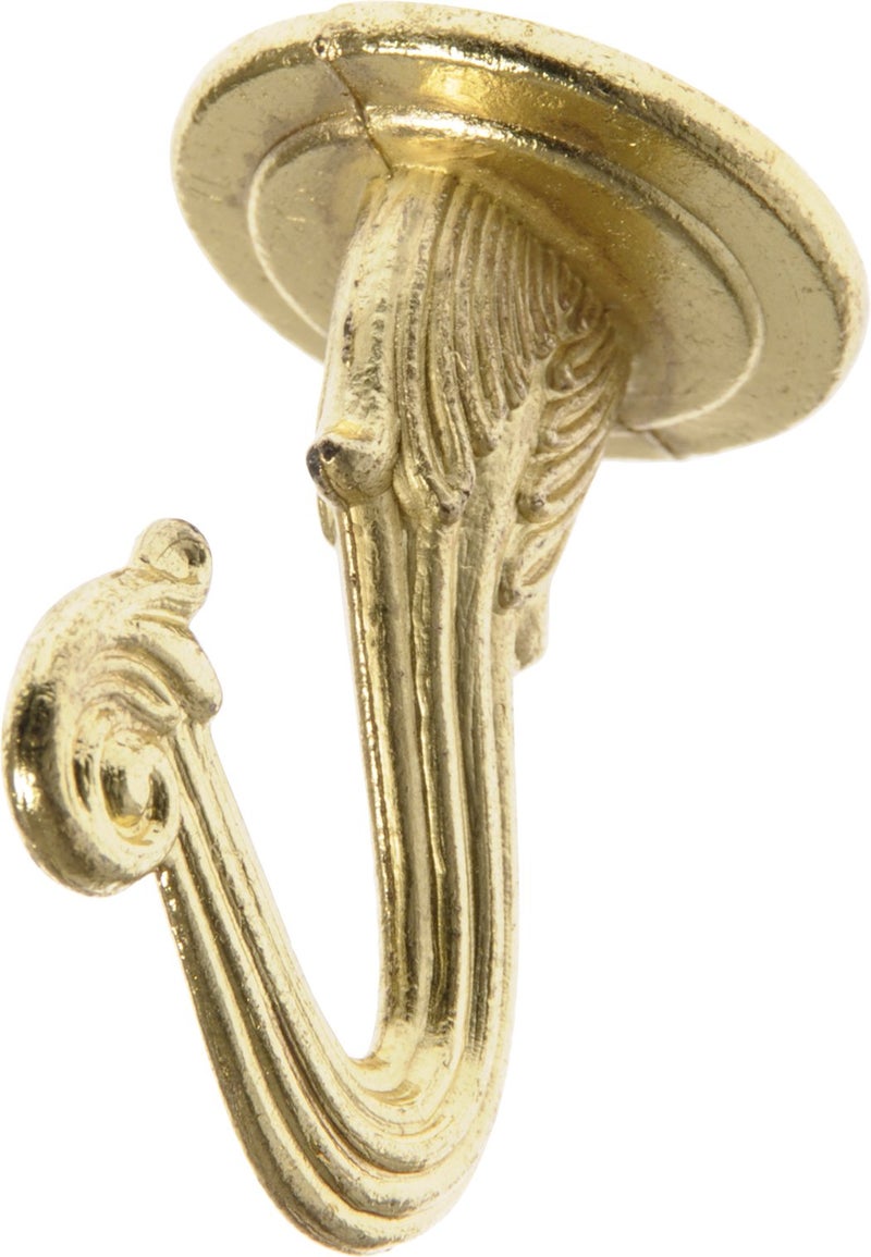 Hillman The Hillman Group 122230 Brass Swag Hook