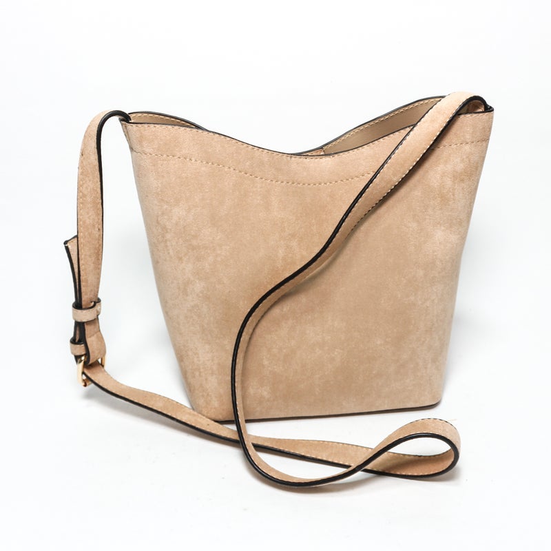 Glitter Women Hand Bag - Beige - Image 3