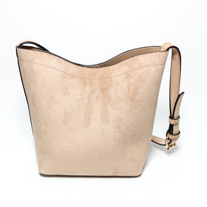 Glitter Women Hand Bag - Beige - Image 2