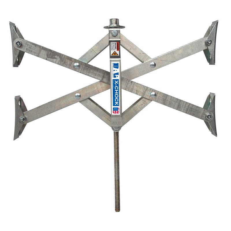 BAL 28014 X-Chock Tire Locking Chock - Extended (0149.1058), Silver - Image 2