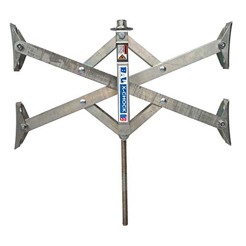 BAL 28014 X-Chock Tire Locking Chock - Extended (0149.1058), Silver - Image 1