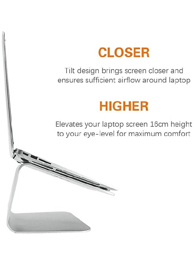 Laptop Stand,Ergonomic Aluminum Alloy Sit to Stand Laptop with colling fan sapec