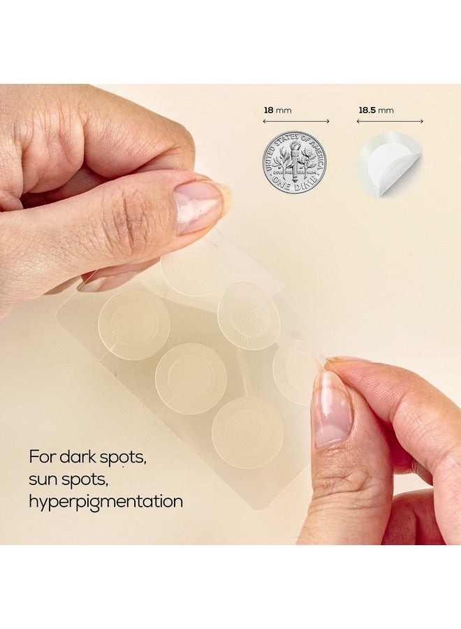 HANHOO Dark Spot Brightening Patch Microneedle Patch Hydrocolloid Patches With Niacinamide And Hyaluronic Acid Fades Dark Spots And Hyperpigmentation Crueltyfree & Vegan 6 Patch Count - Image 5