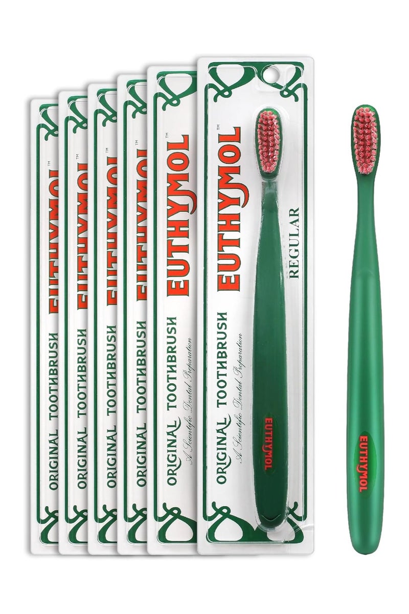 يوثيمول فرشاة أسنان يوثيمول الأصلية - 6 قطع