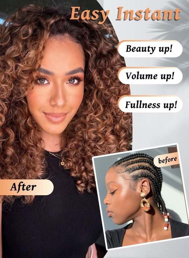 Gowit Gogo Curl Crochet Hair 12 Inch 6 Packs Short Curly Crochet Hair for Black Women Black to Brown Deep Ocean Wave Crochet Hair Synthetic Crochet Braids (12inch,T1B/4/30) - Image 2