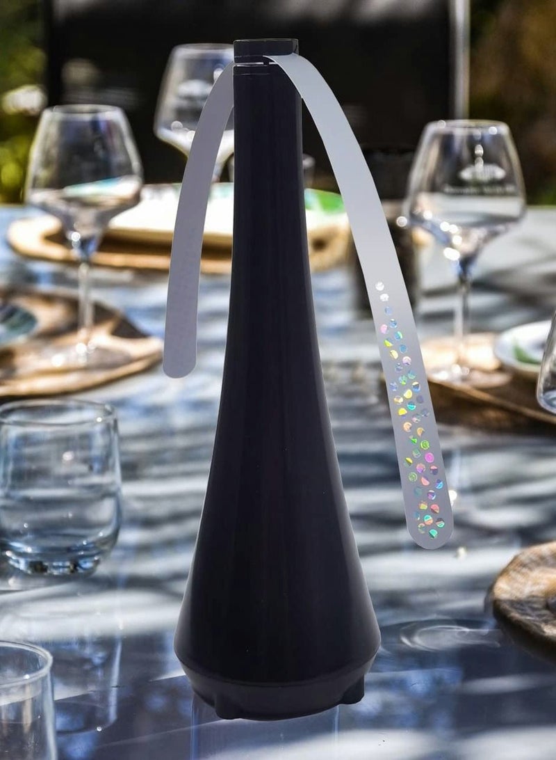 Excefore Fly Fan for Tables Indoor Outdoor Meal, Portable Fly Fan Keep for Your Food Clean, Fly Fan for Outside Restaurants Meal and Food - Image 2