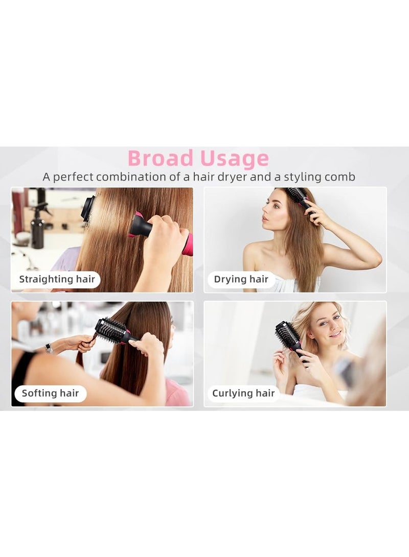 general 1000W Hair Dryer Brush Blow Dryer Brush in One, 4 in 1 Styling Tools, Hair Dryer and Styler Volumizer, Hot Air Brush for Drying, Straightening, Curling, Salon - Image 2