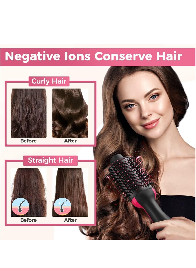 general 1000W Hair Dryer Brush Blow Dryer Brush in One, 4 in 1 Styling Tools, Hair Dryer and Styler Volumizer, Hot Air Brush for Drying, Straightening, Curling, Salon - Image 4