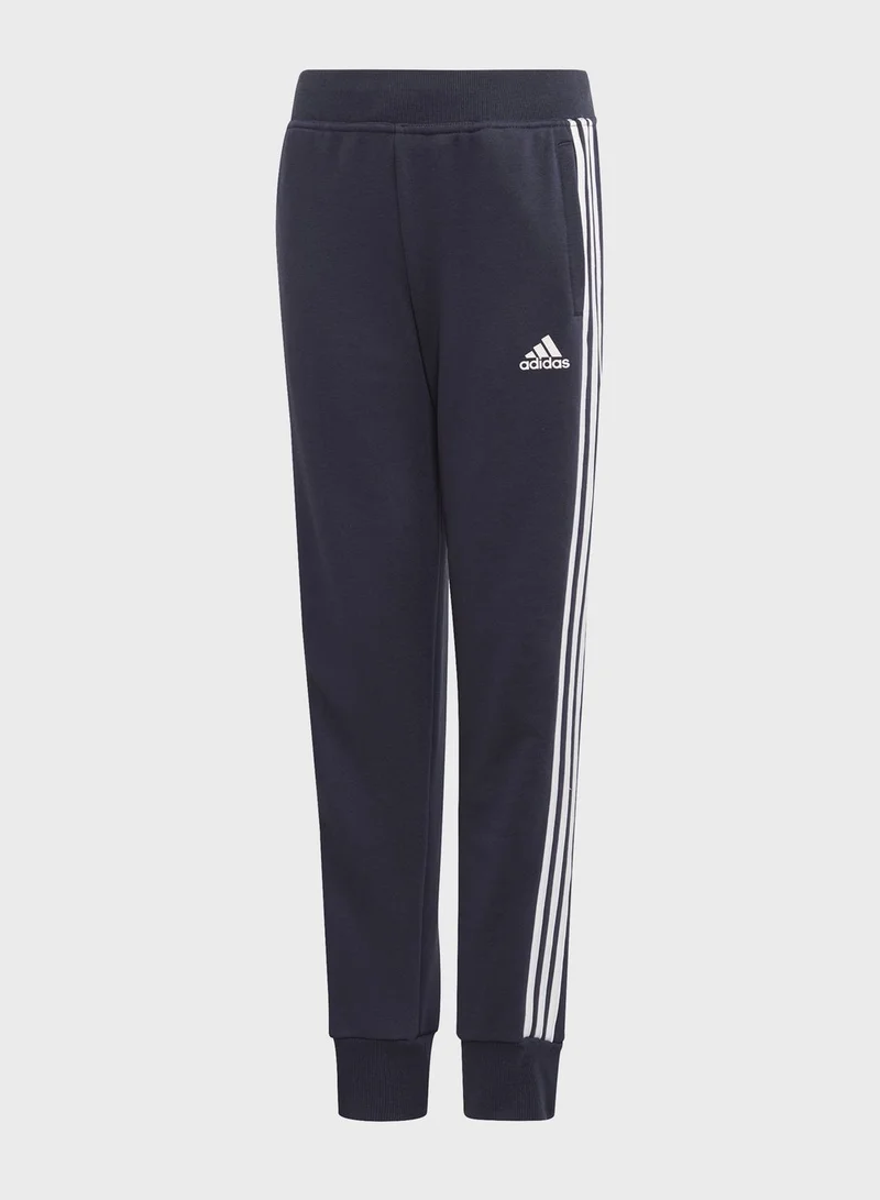 Adidas Youth Colour Block Hooded Tracksuit