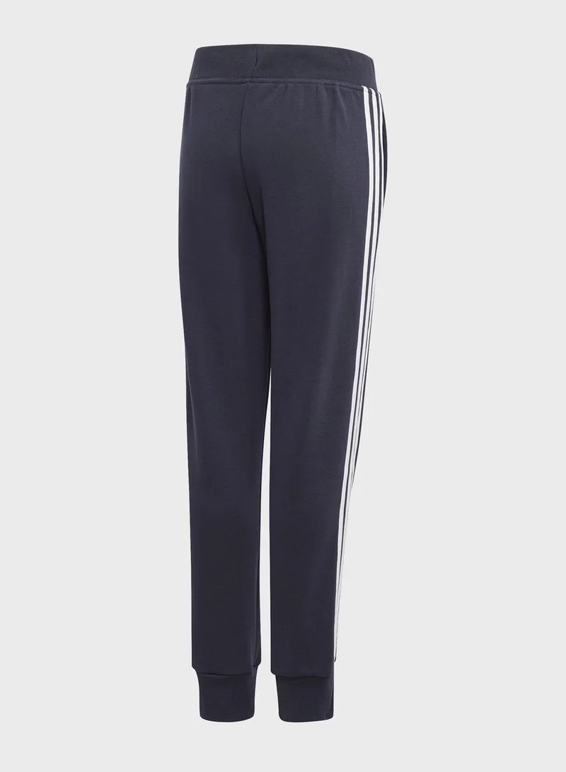 Adidas Youth Colour Block Hooded Tracksuit