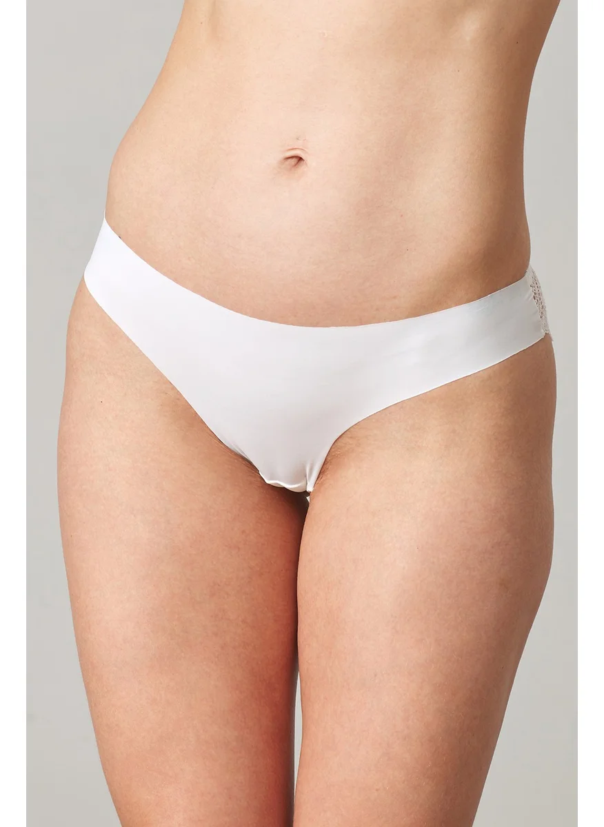 بيير كاردان 2840 Lacy Laser Cut Slip Panties