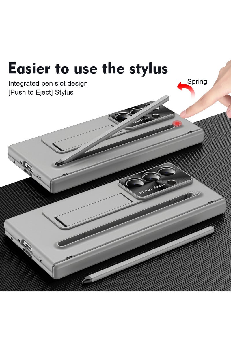 general Compatible with Samsung Z Fold 7 phone case with pen slot, integrated case and screen protector, full-coverage drop protection case, comprehensive protection. - Image 3