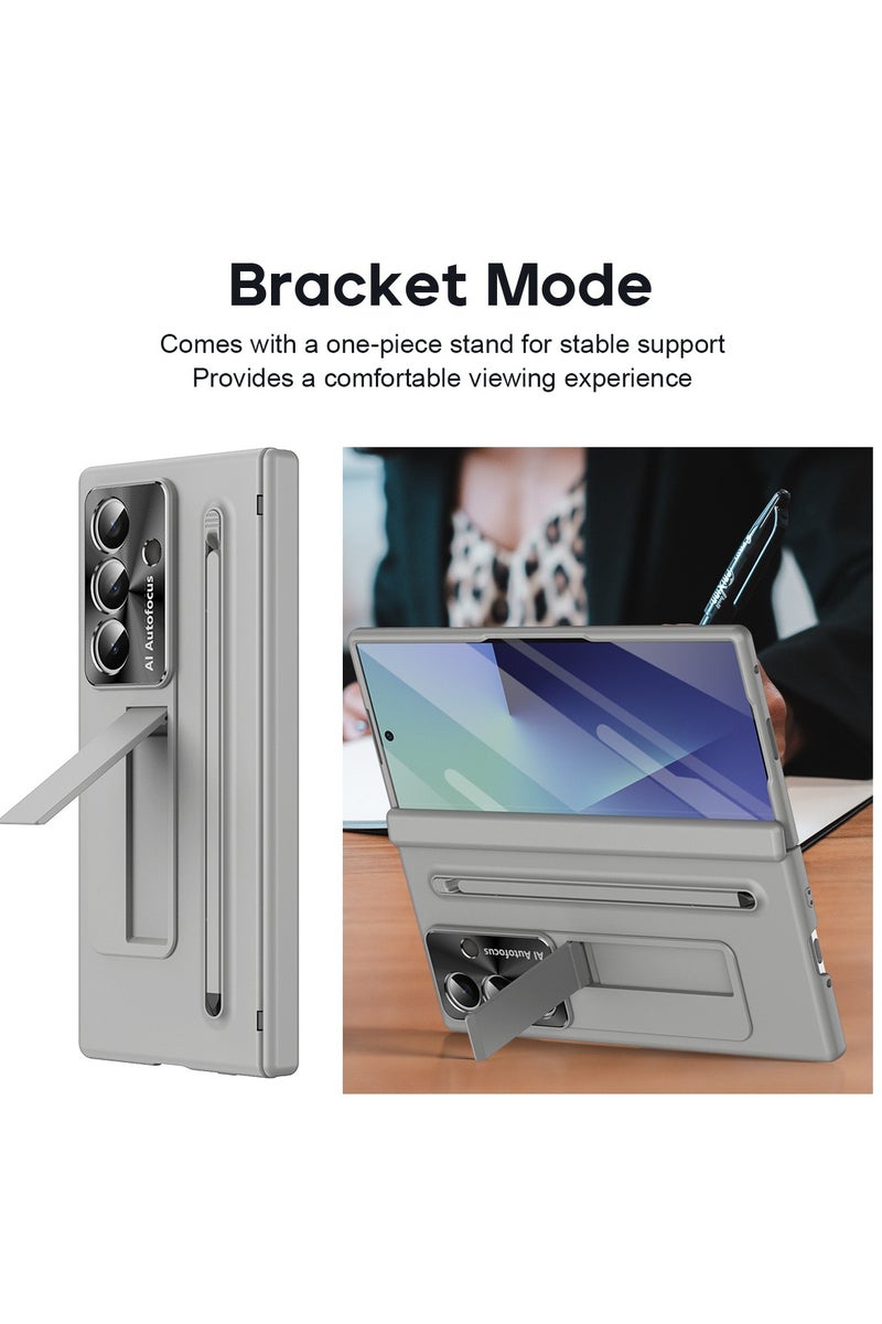 general Compatible with Samsung Z Fold 7 phone case with pen slot, integrated case and screen protector, full-coverage drop protection case, comprehensive protection. - Image 5