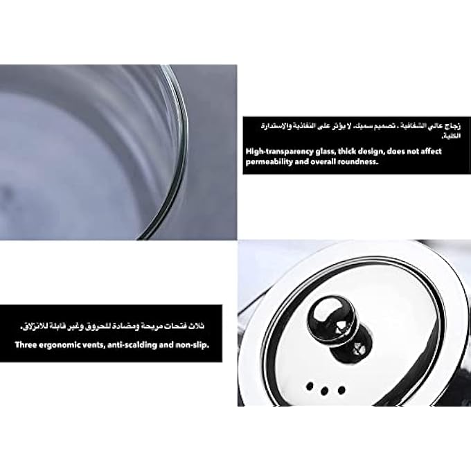 PESCADOR Glass Teapot With Stainless Steel Removable Infuser With Cups And Spoons Borosilicate Glass Teapot For Stovetop Safe 950 Ml  Transparent - Image 5