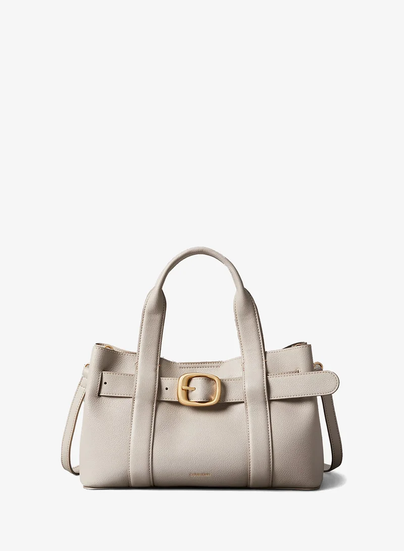 CALVIN KLEIN Casual Buckle Mini Tote With Strap