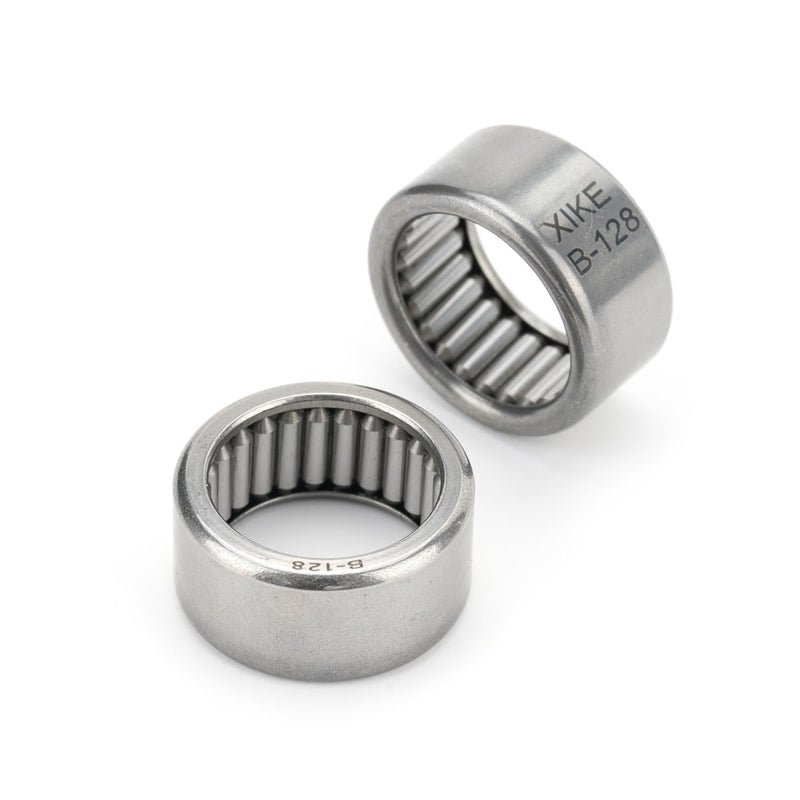 Xike B-128 Size 3/4"x1"x1/2", Grease Pre-Lubrication and Full Complement Needle Roller Bearings. - Image 1