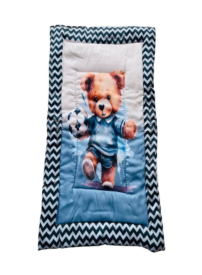 RUMPES New Born Baby Godadi Pack of 5 Combo Set | Soft Cotton Baby Godi, Godari, Baby Bed, Crib Sheet & Cartoon Mat | Multicolor Baby Bedding Set (Set of 5) (Combo-1) - Image 3