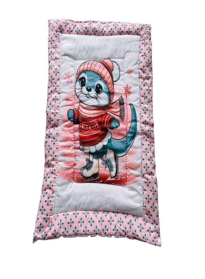 RUMPES New Born Baby Godadi Pack of 5 Combo Set | Soft Cotton Baby Godi, Godari, Baby Bed, Crib Sheet & Cartoon Mat | Multicolor Baby Bedding Set (Set of 5) (Combo-1) - Image 4